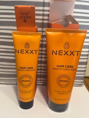 Nexxt Keratin Hair Care Cream and Mask set